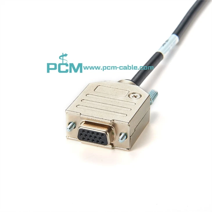 Trimble Hirose 6 Pin to DB15 RS232 Cable