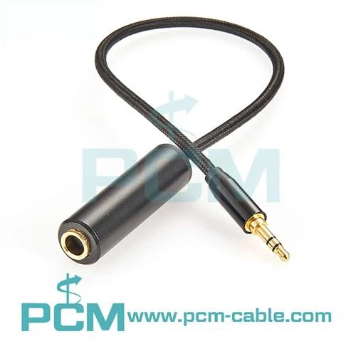 3,5 mm auf 6,5 mm Audio-Adapterkabel