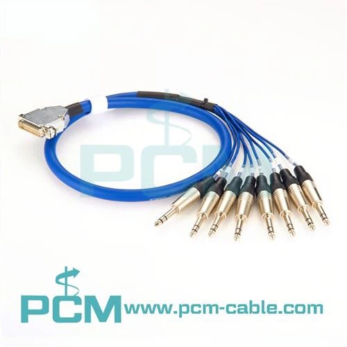 DB25 bis 8 TRS Tascam-kompatibles Kabel