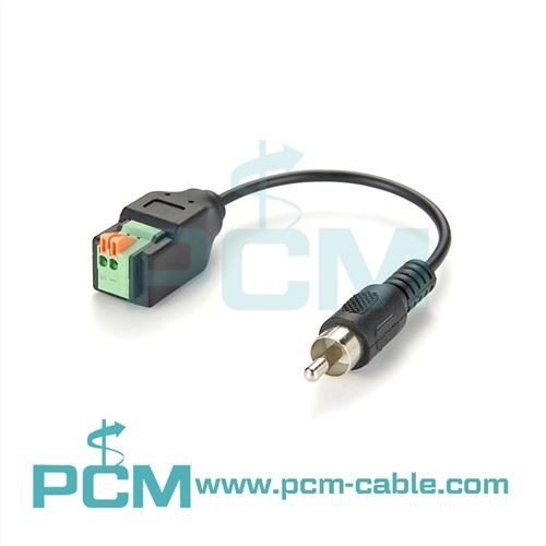 Cinch-zu-PCB-Anschlussblock