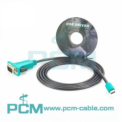 USB-C-auf-Nullmodem-Kabel