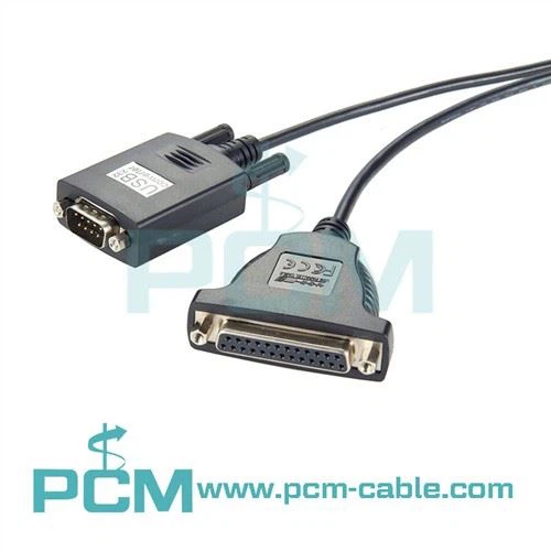 Wie verwende ich ein serielles Kabel zur Überwachung eines Systems?