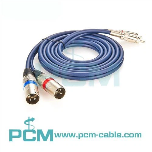 XLR-auf-Cinch-Kabel