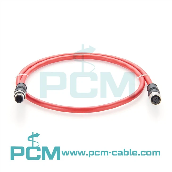 Feldbus, CC-Link M12-Kabel A-Code 4-polig PVC