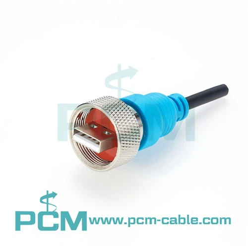 Wasserdichtes USB-Kabel aus Metall