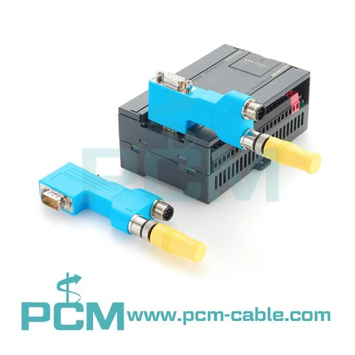 PROFIBUS DP-Stecker, 90-Grad-M12-Anschlüsse