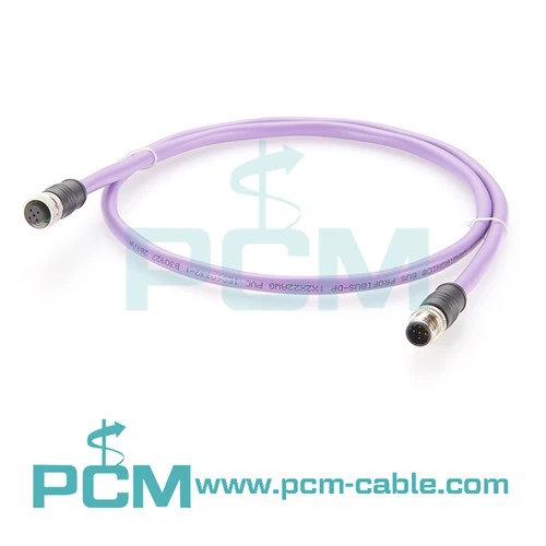 PROFIBUS M12-zu-M12-Kabelkonfektionen