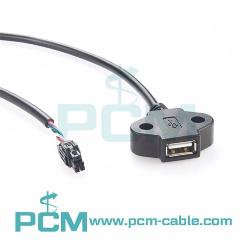 Umspritzte USB-zu-Nano-Fit-Kabelbaugruppe