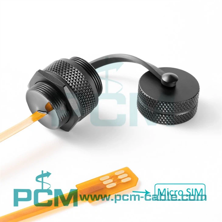 Micro Sim Card Extender IP67 Waterproof For Cabinet Chassis Case Frame Envelope Outdoor