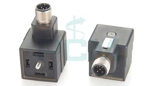 application of DIN Valve Adapter with M12 Connection in pressure switch connector application of DIN Valve Adapter with M12 Connection in pressure switch connector