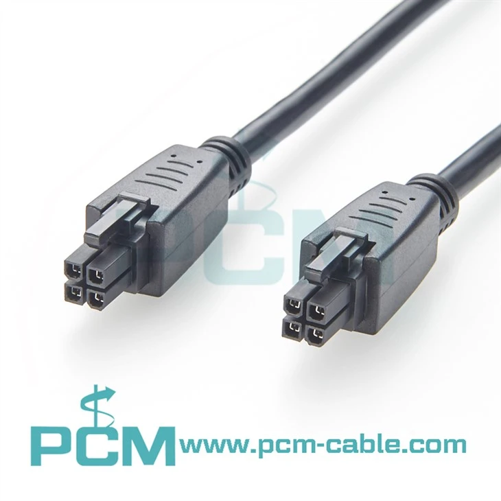 4,2-mm-Raster Molex Mini-Fit Jr. Umspritzte Kabelbaugruppen, zweireihig, 4 Schaltkreise