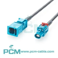 GEMnet-Buchse auf MATEnet-Stecker für Automotive-Ethernet-Kabel