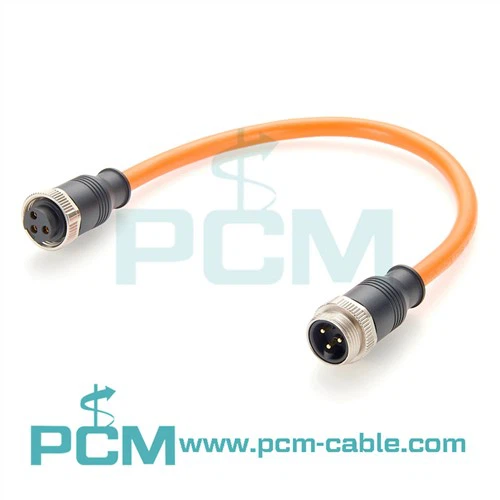 7/8" Mini Change 5-Pin-Stecker auf Buchse, doppelseitiges DeviceNet-Stromkabel