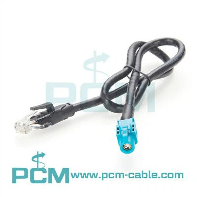 FAKRA HSD FEMAL FÜR RJ45 Ethernet Network Extension Cable