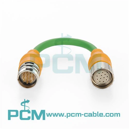Inkremental-Drehgeberkabel mit 12-poligem M23-Stecker