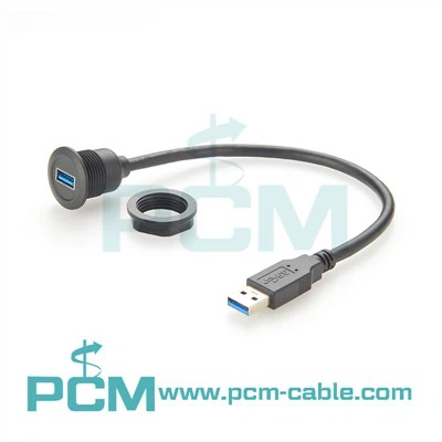 USB 3. 0 Rundpanel -Mount -Erweiterungskabel